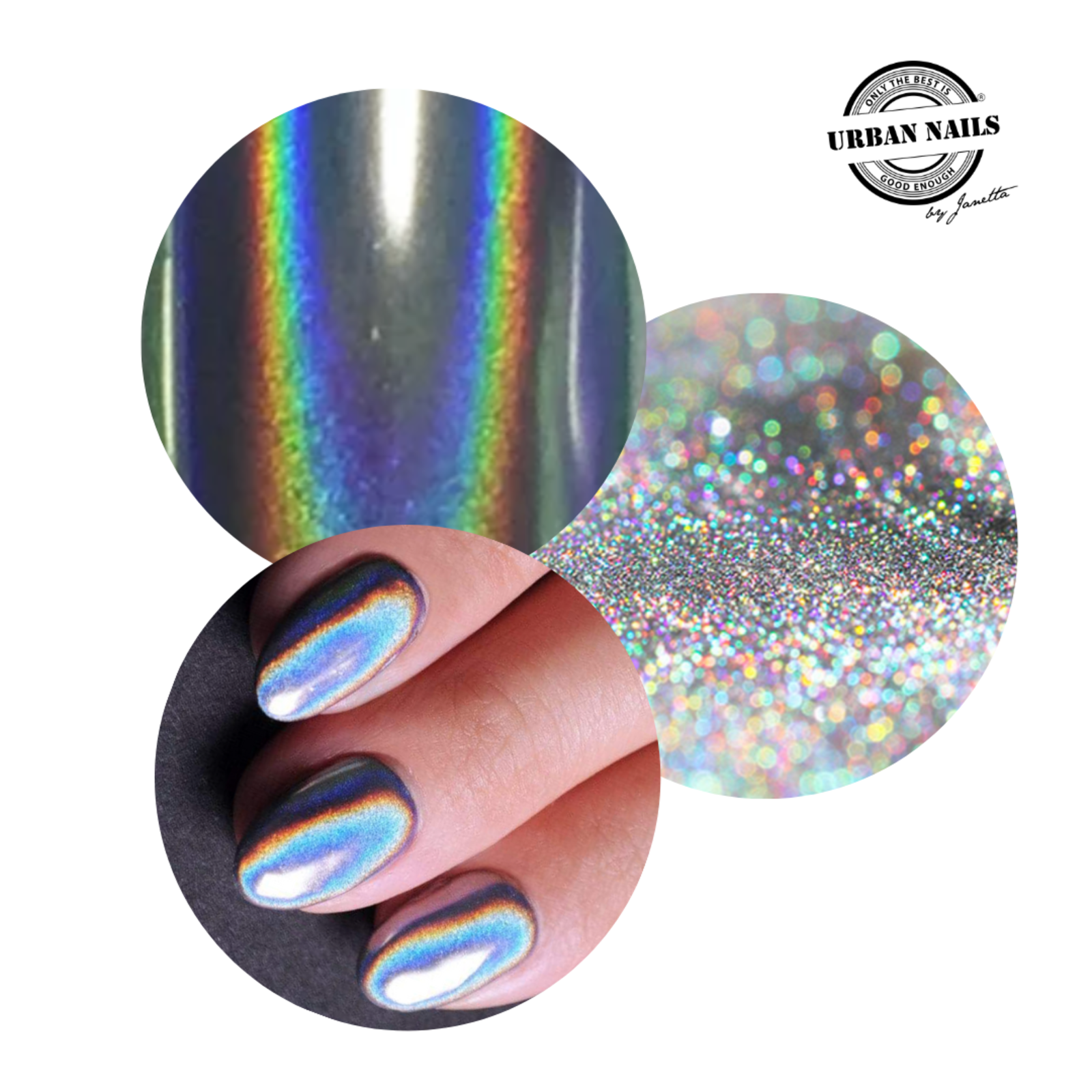 Urban nails Be Jeweled Hologram Pigment 1 gram