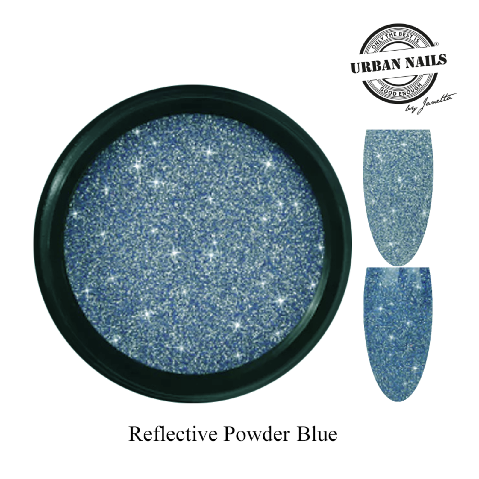 Urban nails Reflective Powder Blue 2 gr