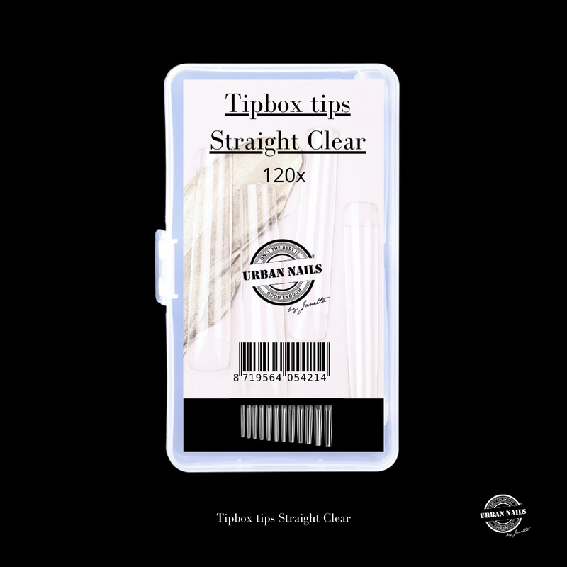 Tipbox Tips Straight Clear 120x