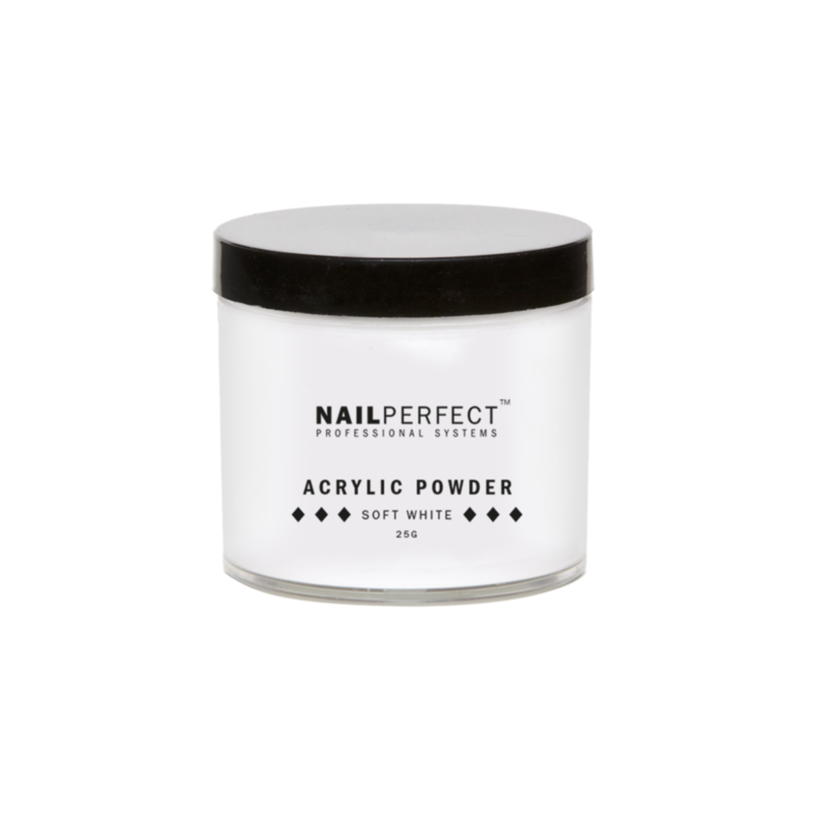 NailPerfect Nail Perfect Acrylic Powder Soft White 25gr