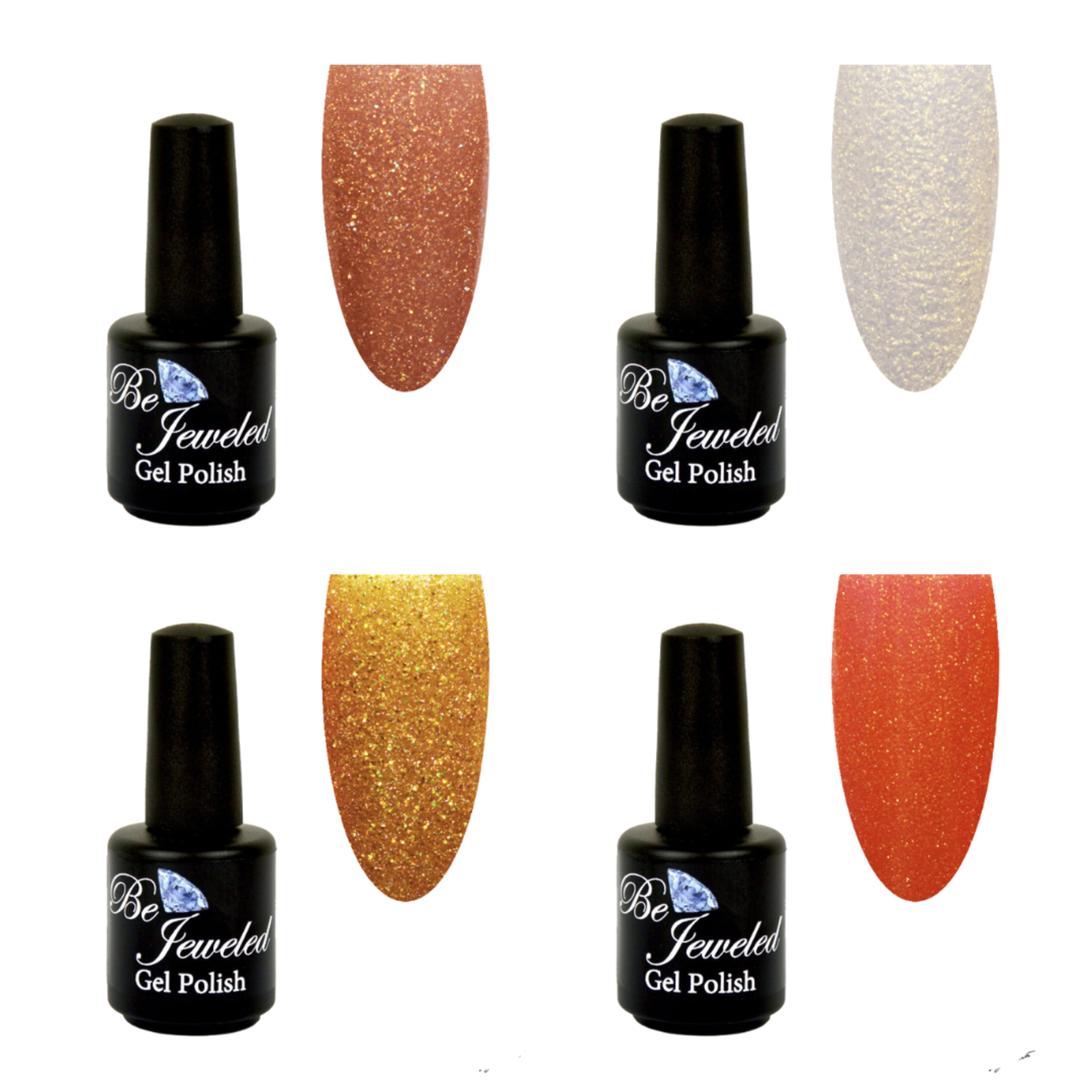 Urban nails Be Jeweled  Pumpkin Gelpolish Collection