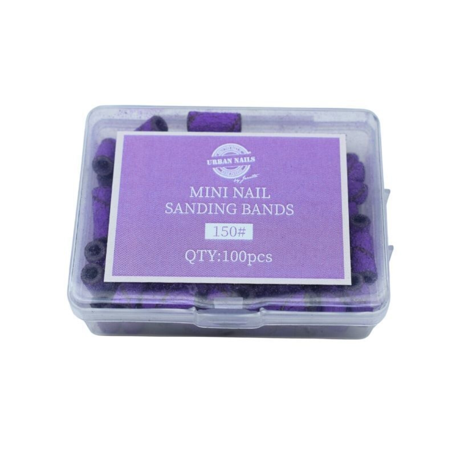 Urban nails Mini Sanding Bands Purple 150 (100st)