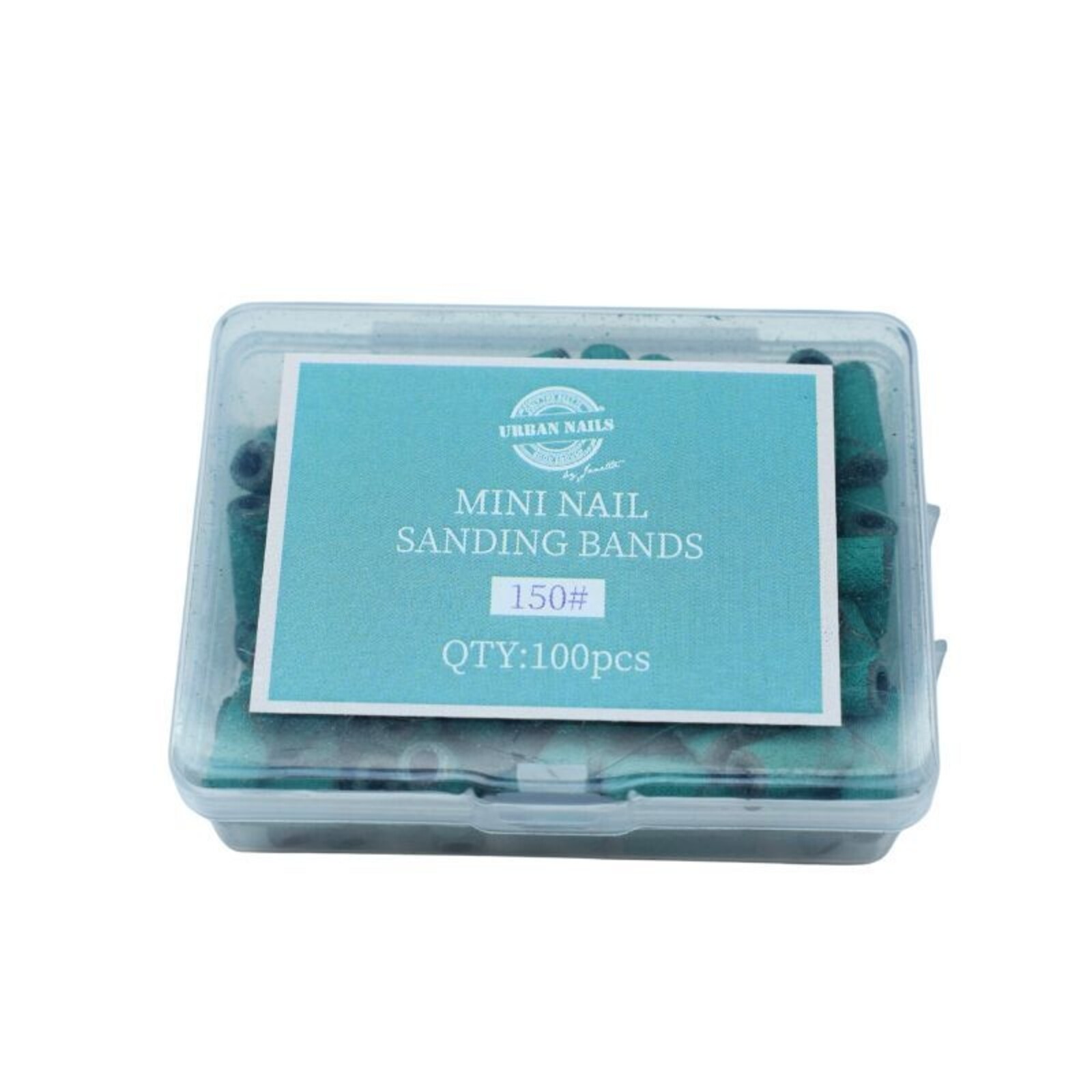 Urban nails Mini Sanding Bands Green 150 (100st)