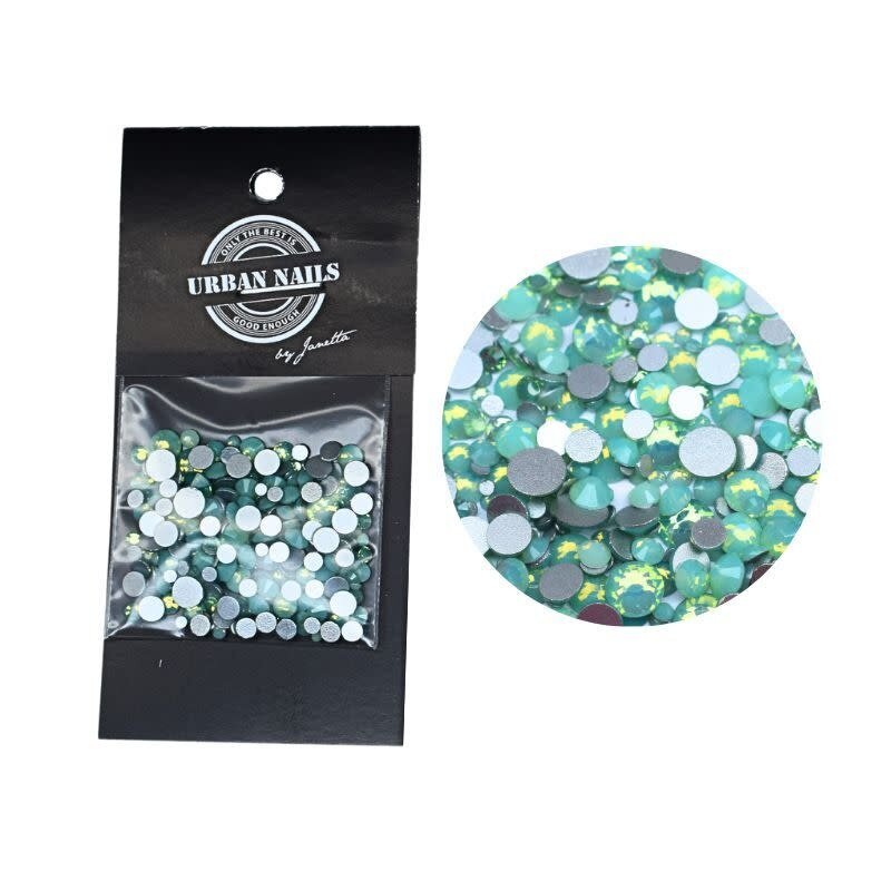 Rhinestone Opal Green