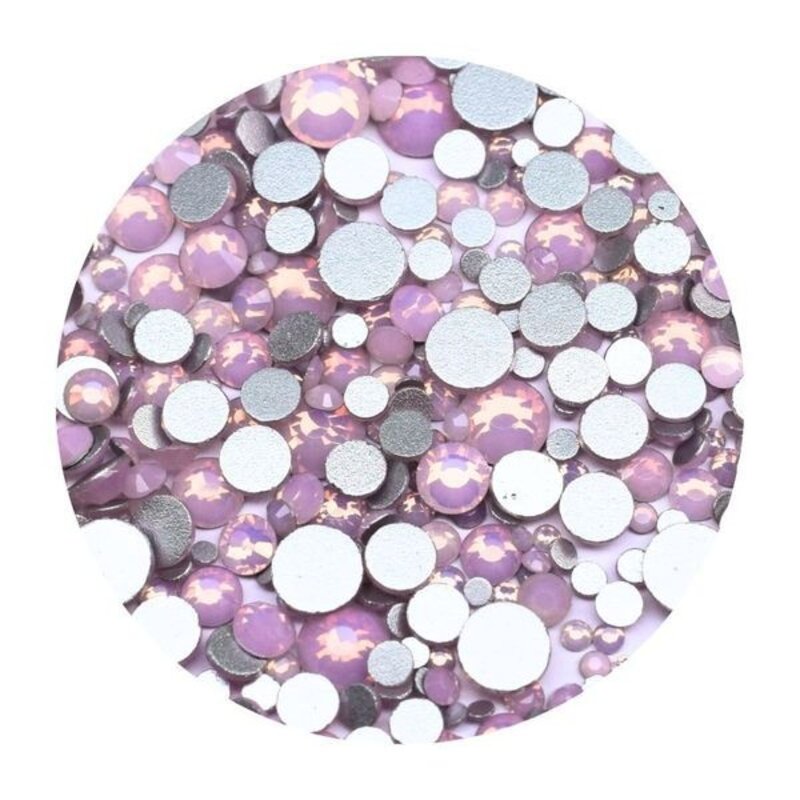 Rhinestone Opal Pink