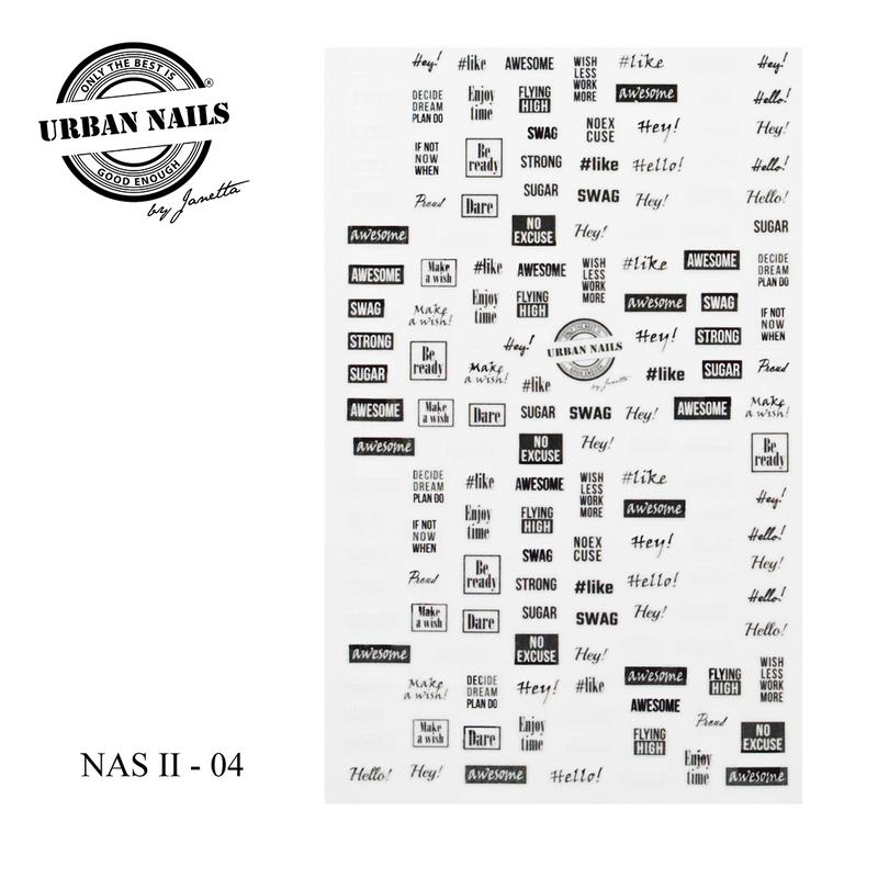 Nailart Sticker NASll-04