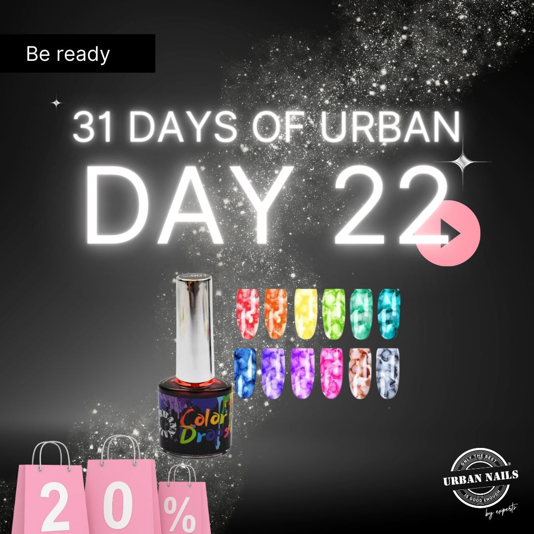 Day 22 of 31 days of Urban Color Drops