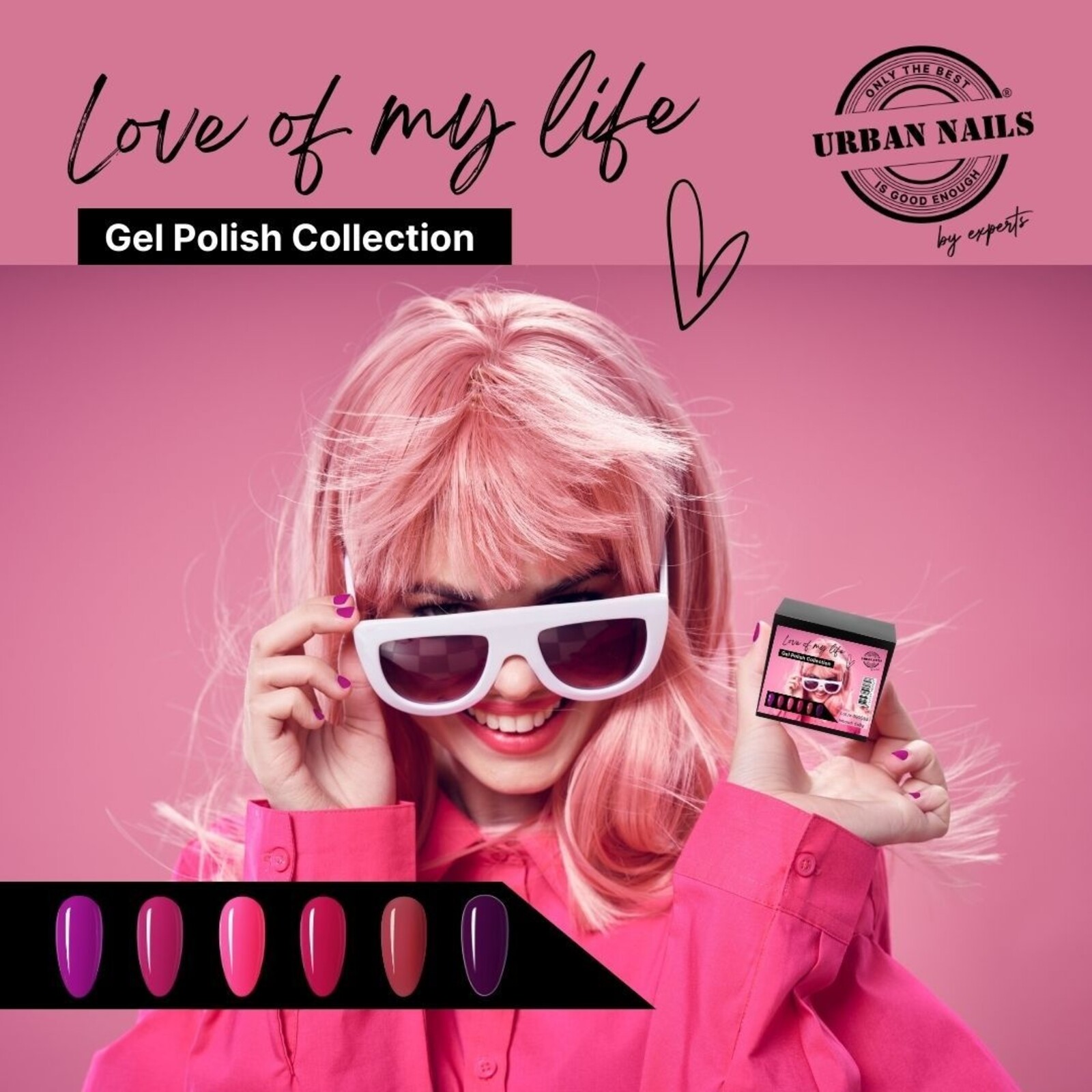 Urban nails Love For Life Gelpolish Collection