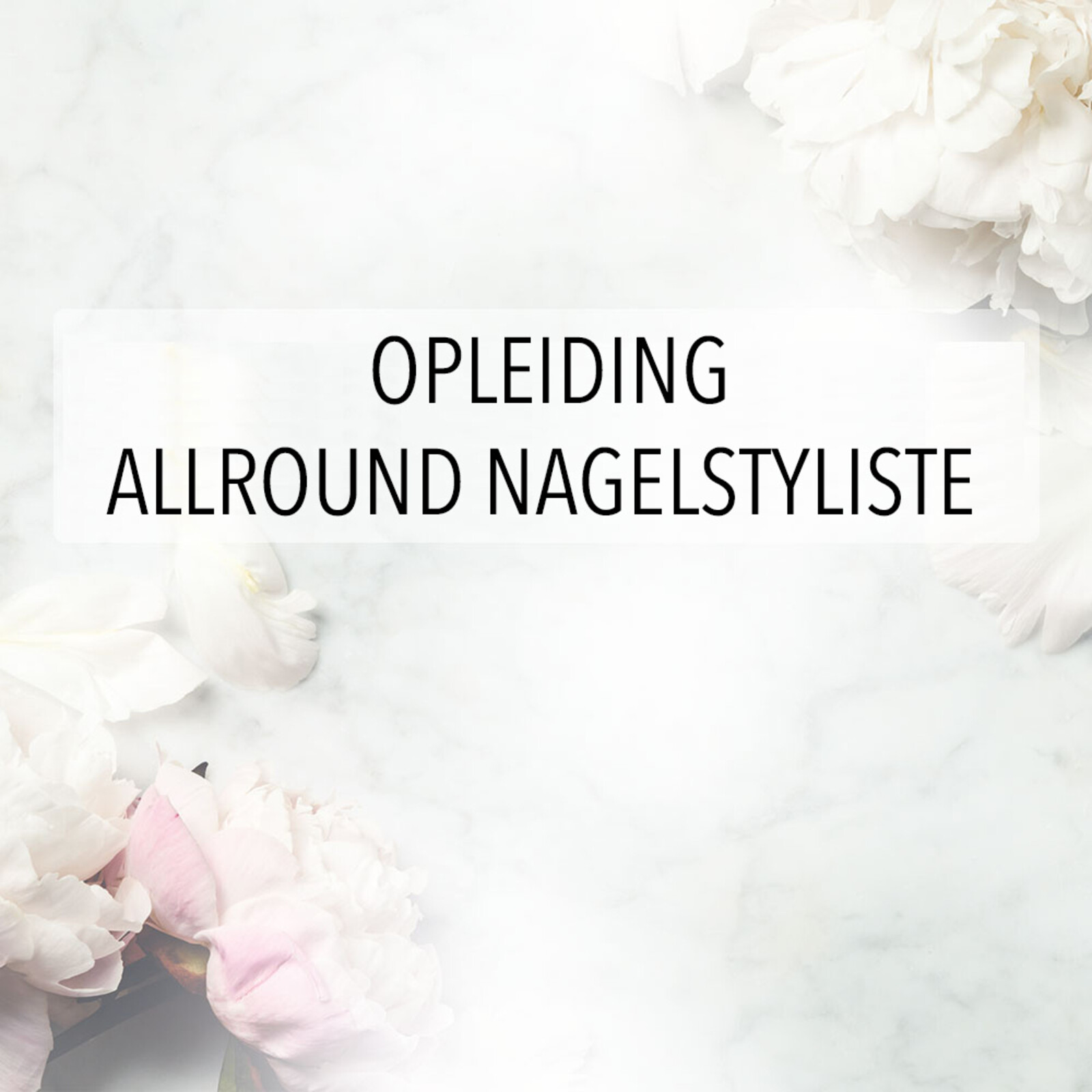 Opleiding  Allround Nagelstyliste