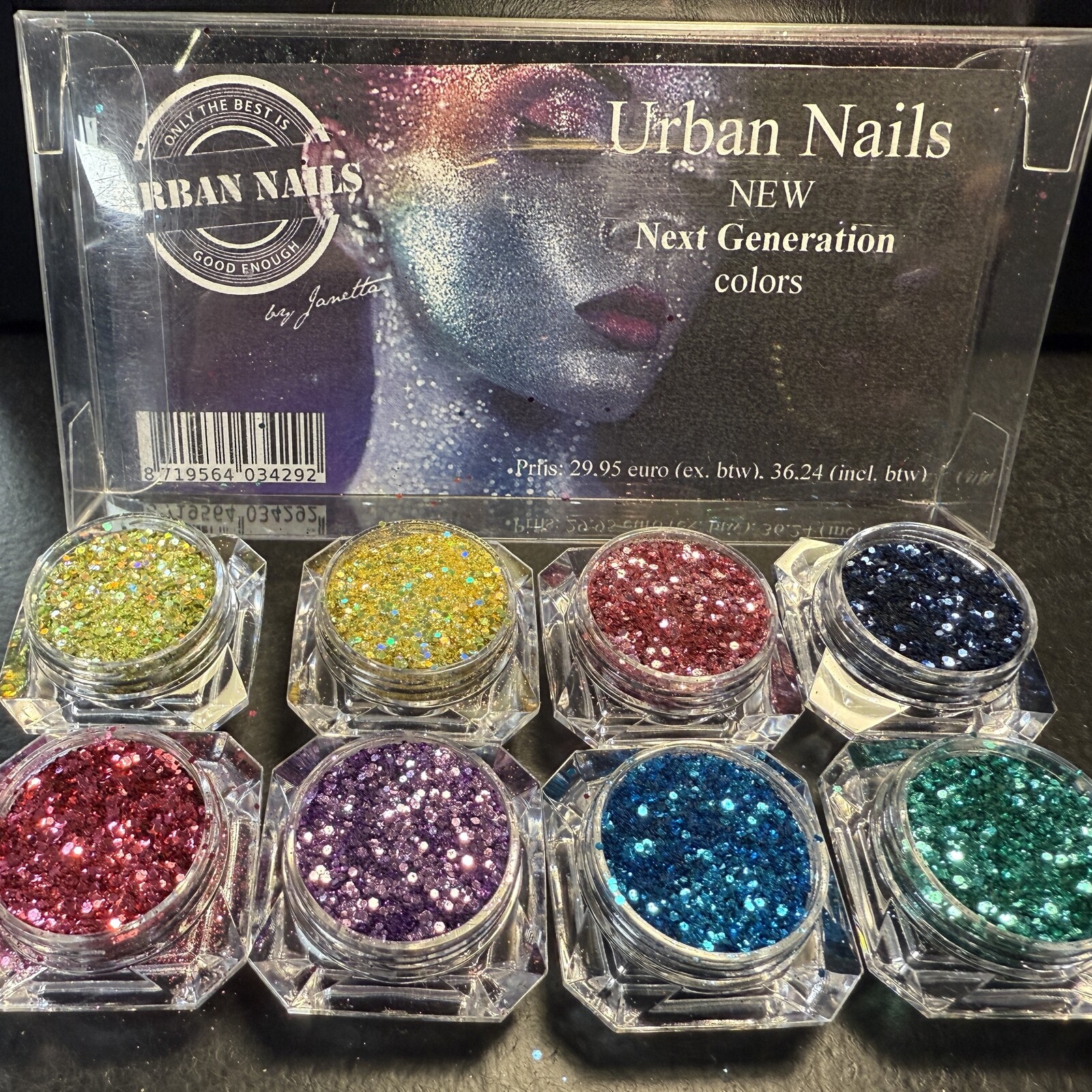 Urban nails New NeXt genatation glitters