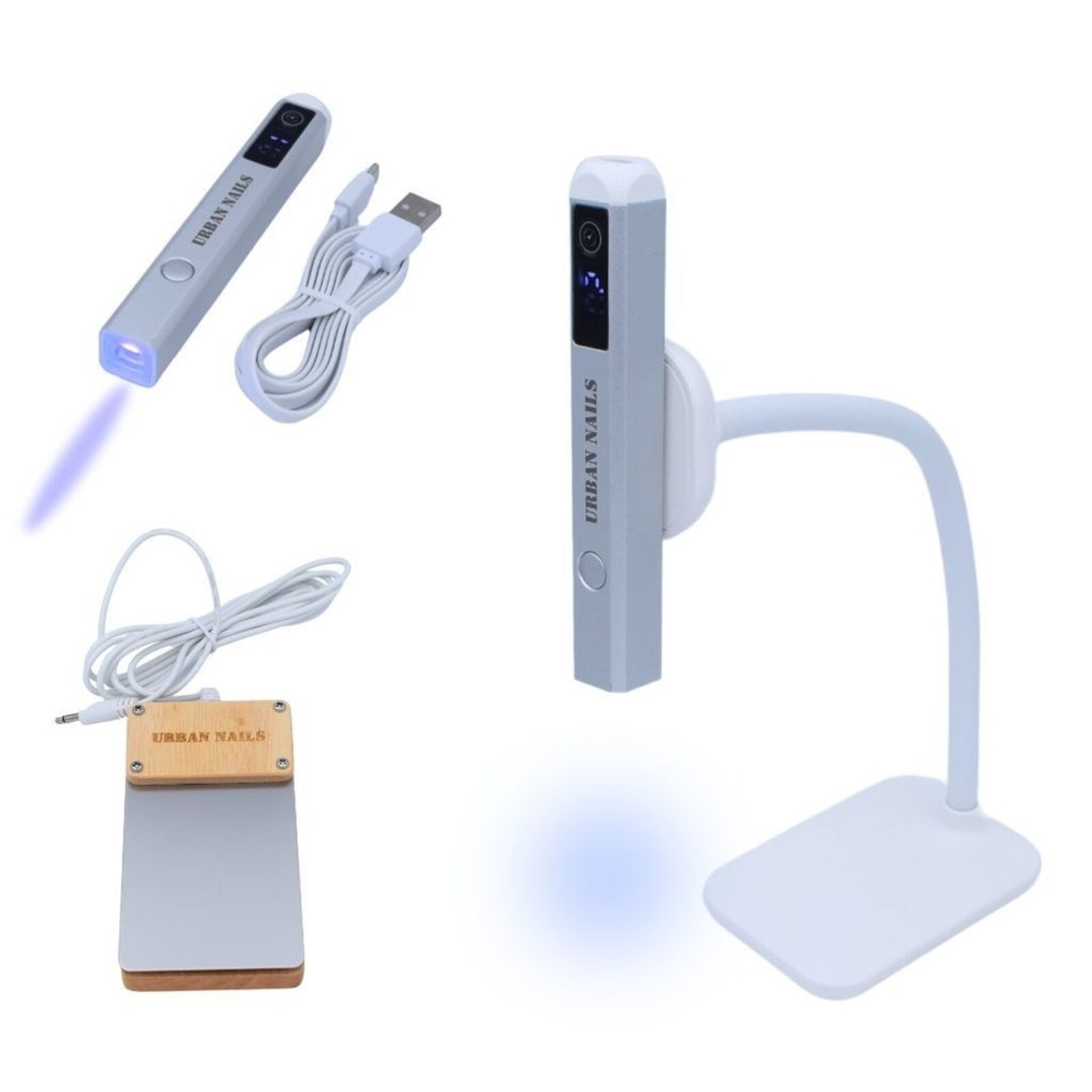 Urban nails Mini UV/LED Lamp with foot pedal