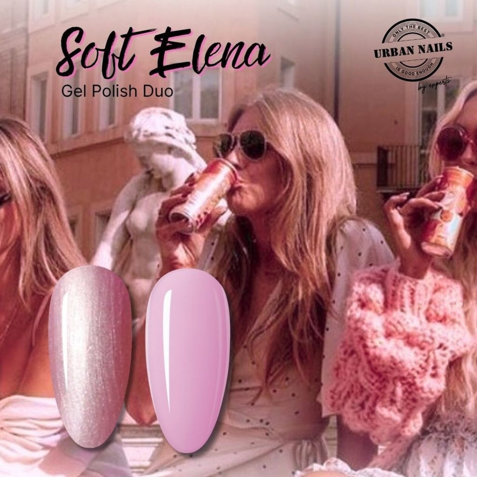 Urban nails Soft Elena Gel Polish Duo