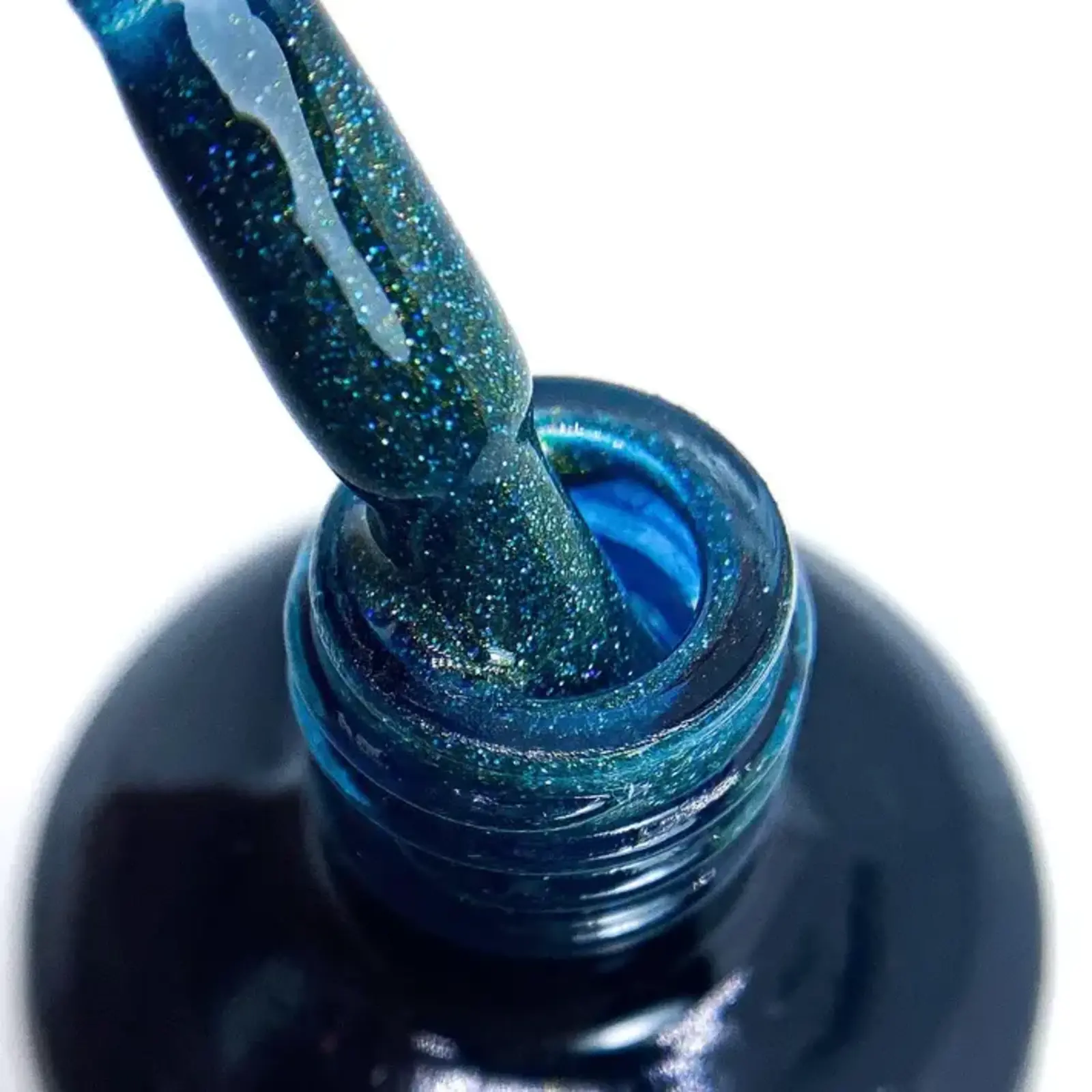 Seduce Seduce® Gelpolish | SN132 | Blue/Green Sparkling | Cat Eye