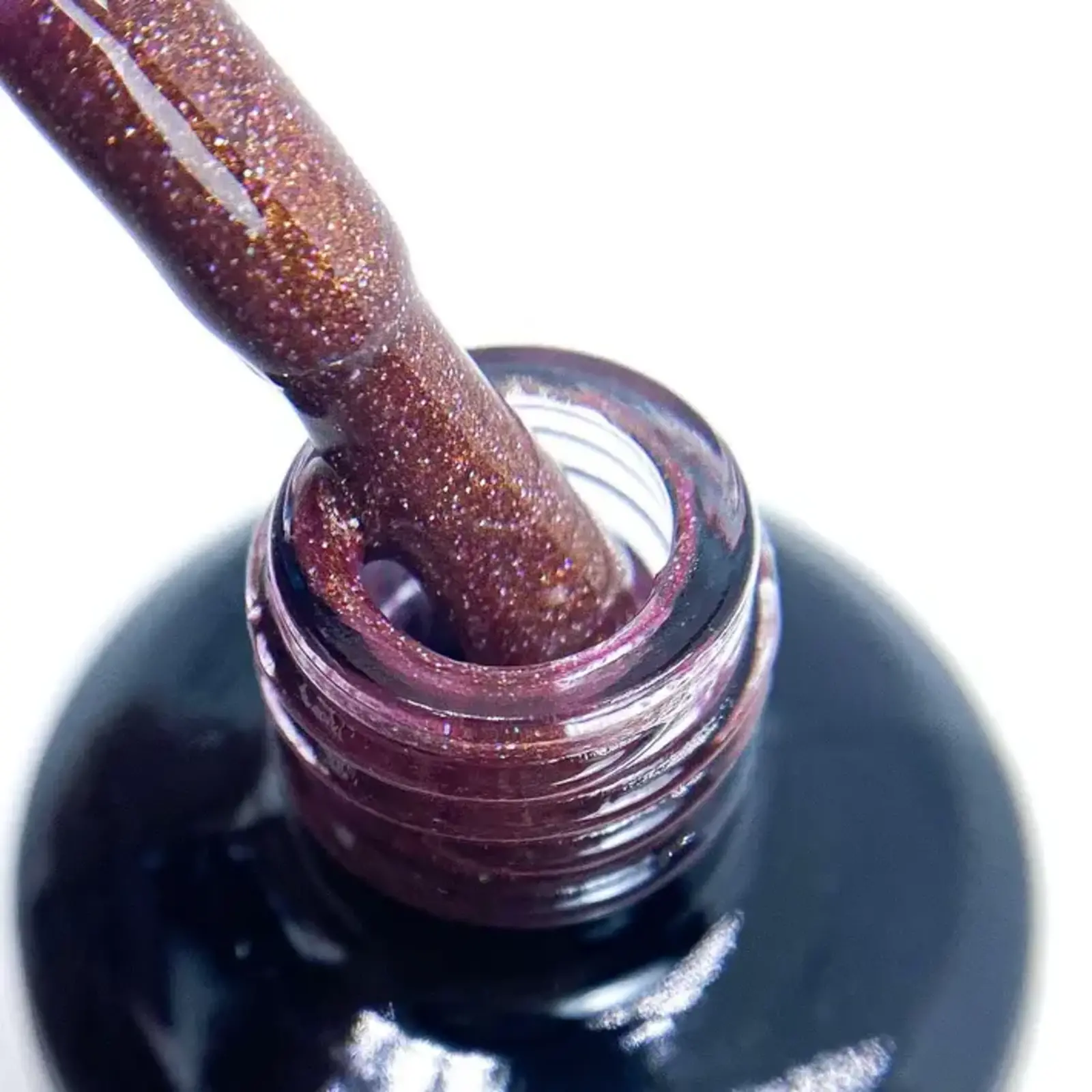 Seduce Seduce® Gelpolish | SN134 | Purple/Gold Sparkling | Cat Eye