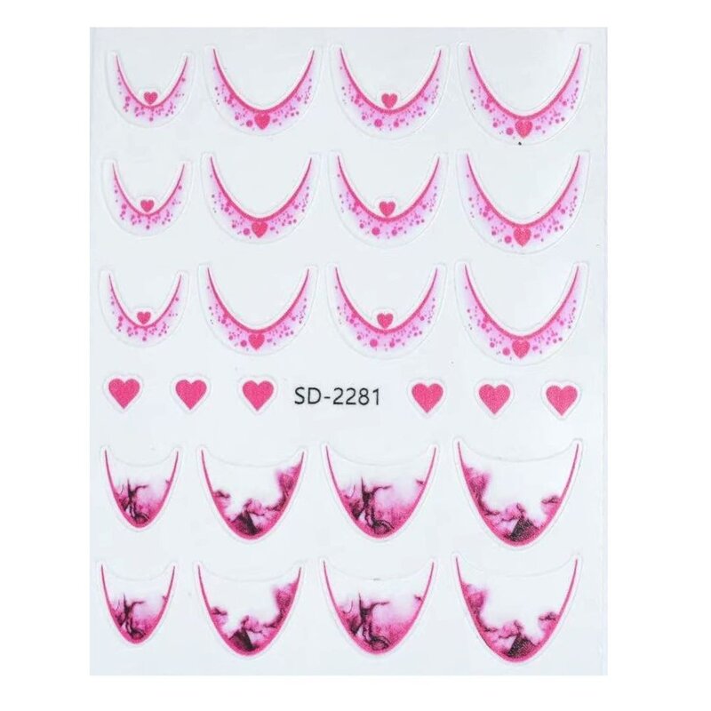 Nail Art Sticker V03