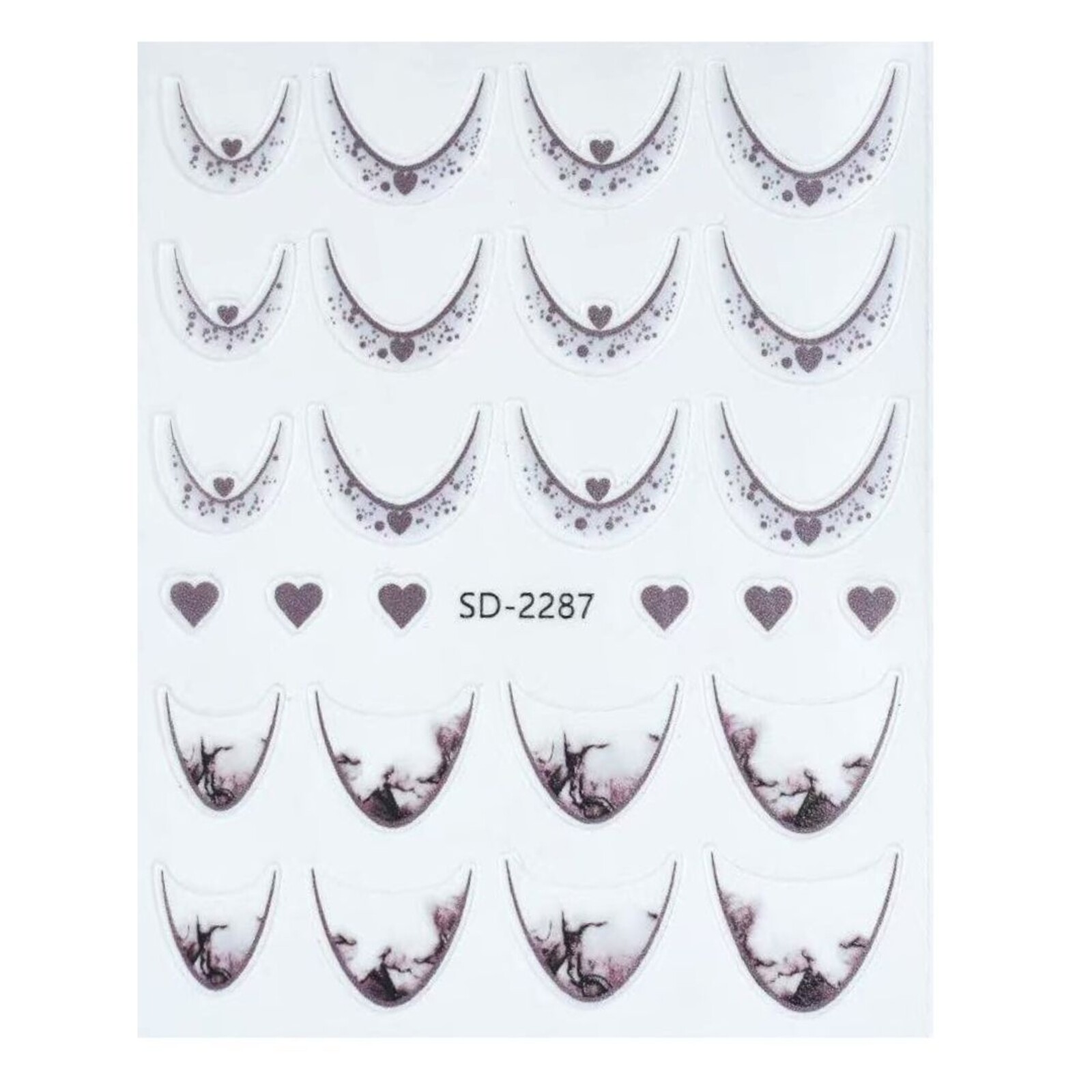 Urban nails Nail Art Sticker V09