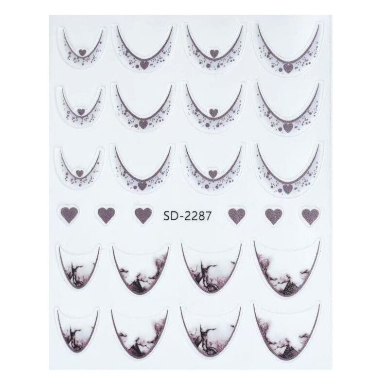 Nail Art Sticker V09