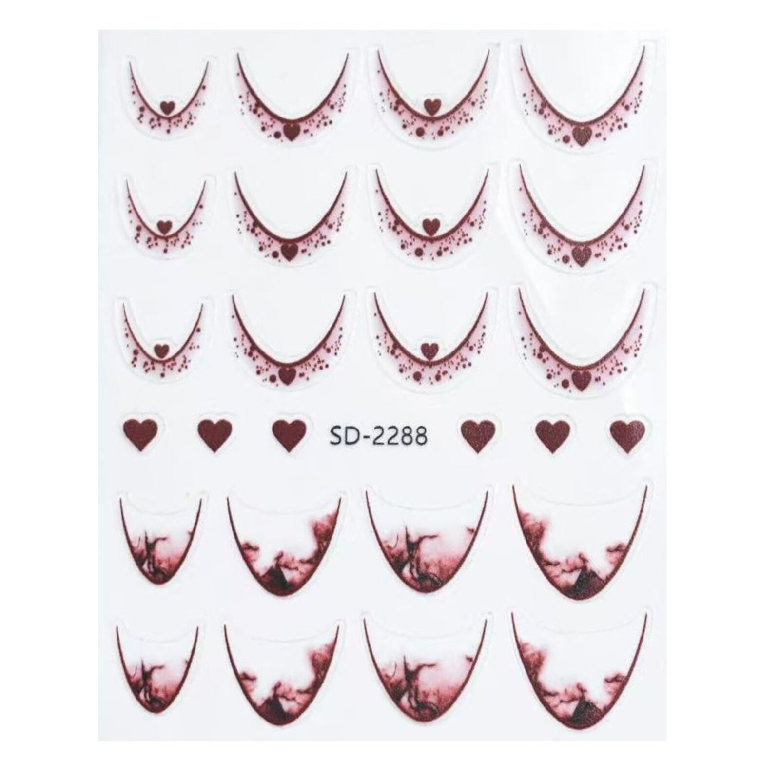 Urban nails Nail Art Sticker V10