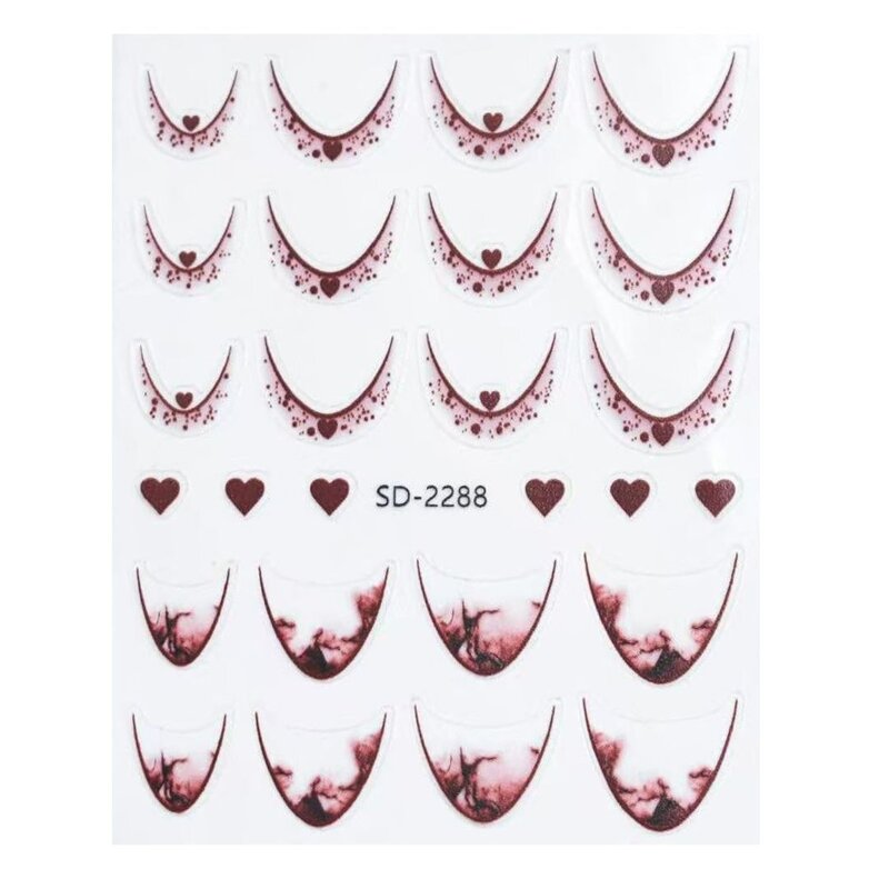 Nail Art Sticker V10