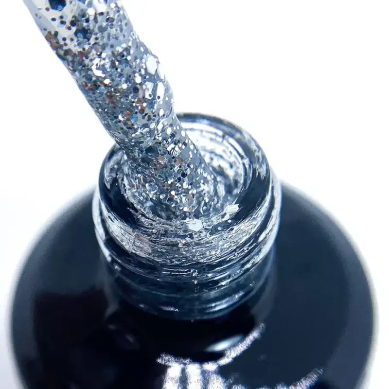 Seduce® Gelpolish | SN166 | Silver Glitter Party