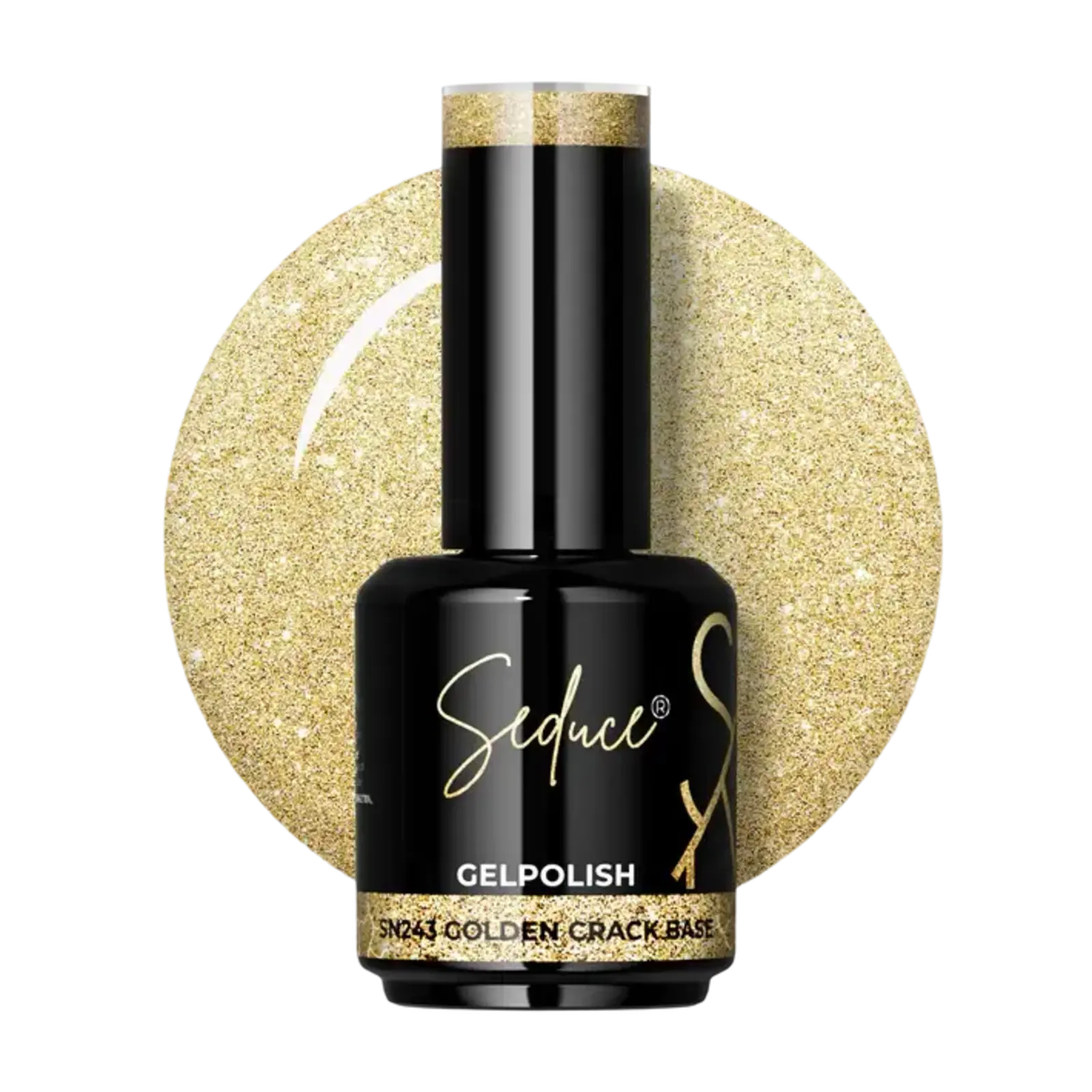 Seduce Seduce® Gelpolish | SN243 | Crack Base | Gold