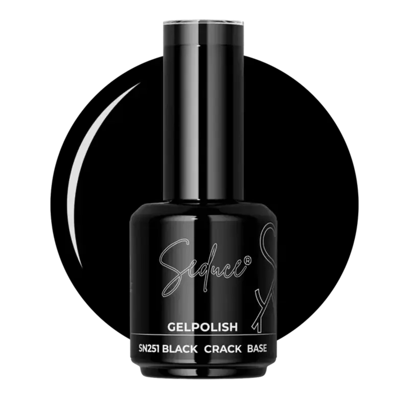 Seduce® Gelpolish | SN251 | Crack Base | Black