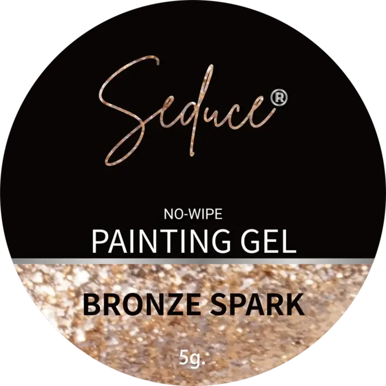 Seduce Seduce® Painting gel | BRONZE SPARK | No-wipe