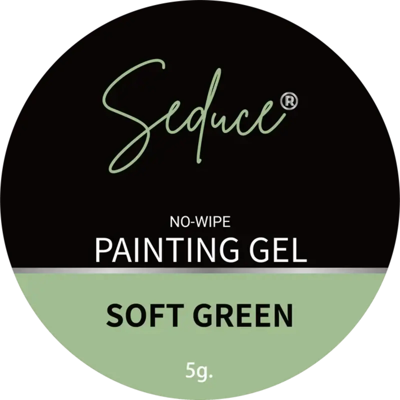 Seduce Seduce® Painting gel | SOFT GREEN | No-wipe