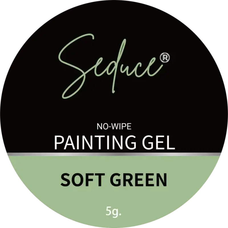 Seduce® Painting gel | SOFT GREEN | No-wipe