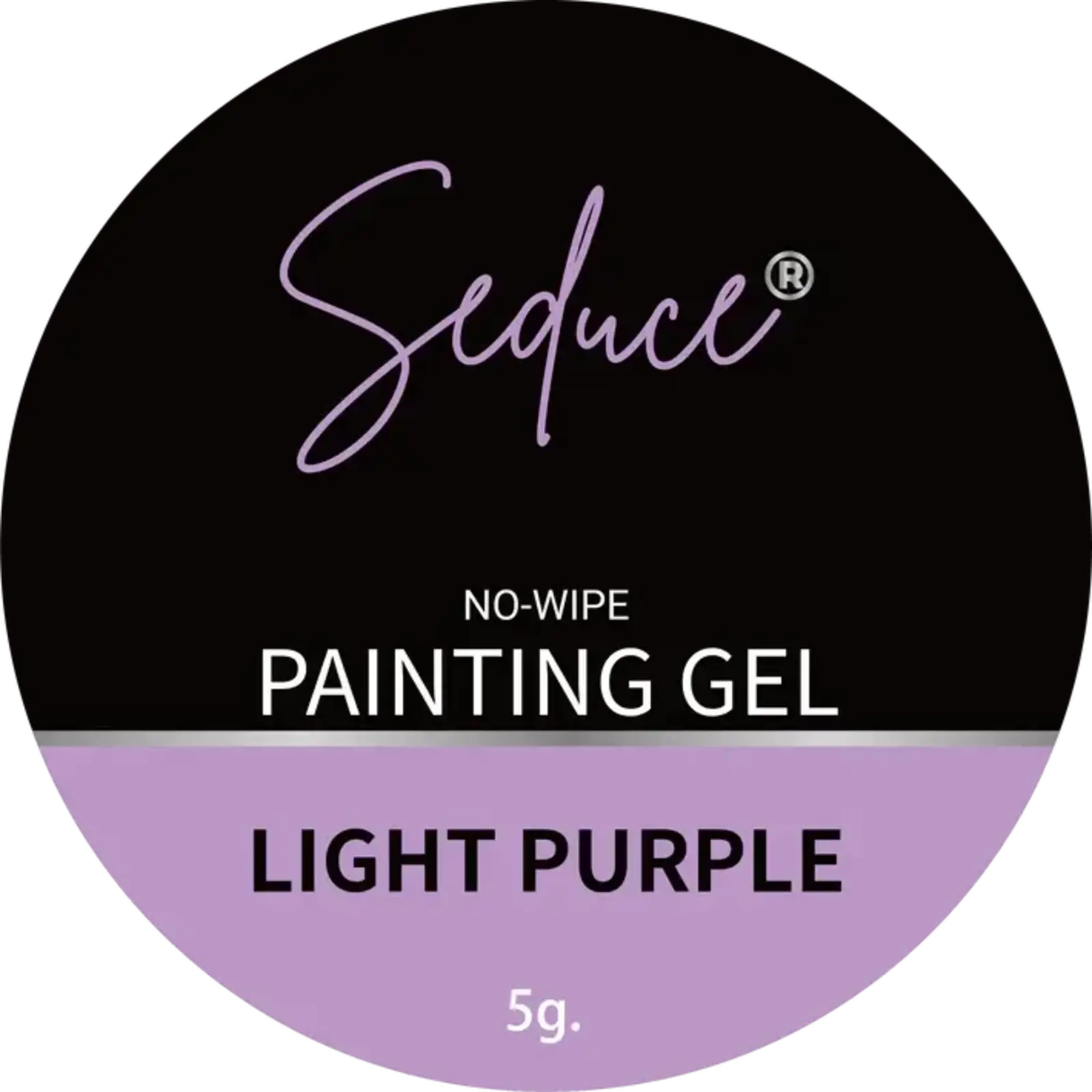 Seduce Seduce®Painting gel | LIGHT PURPLE | No-wipe
