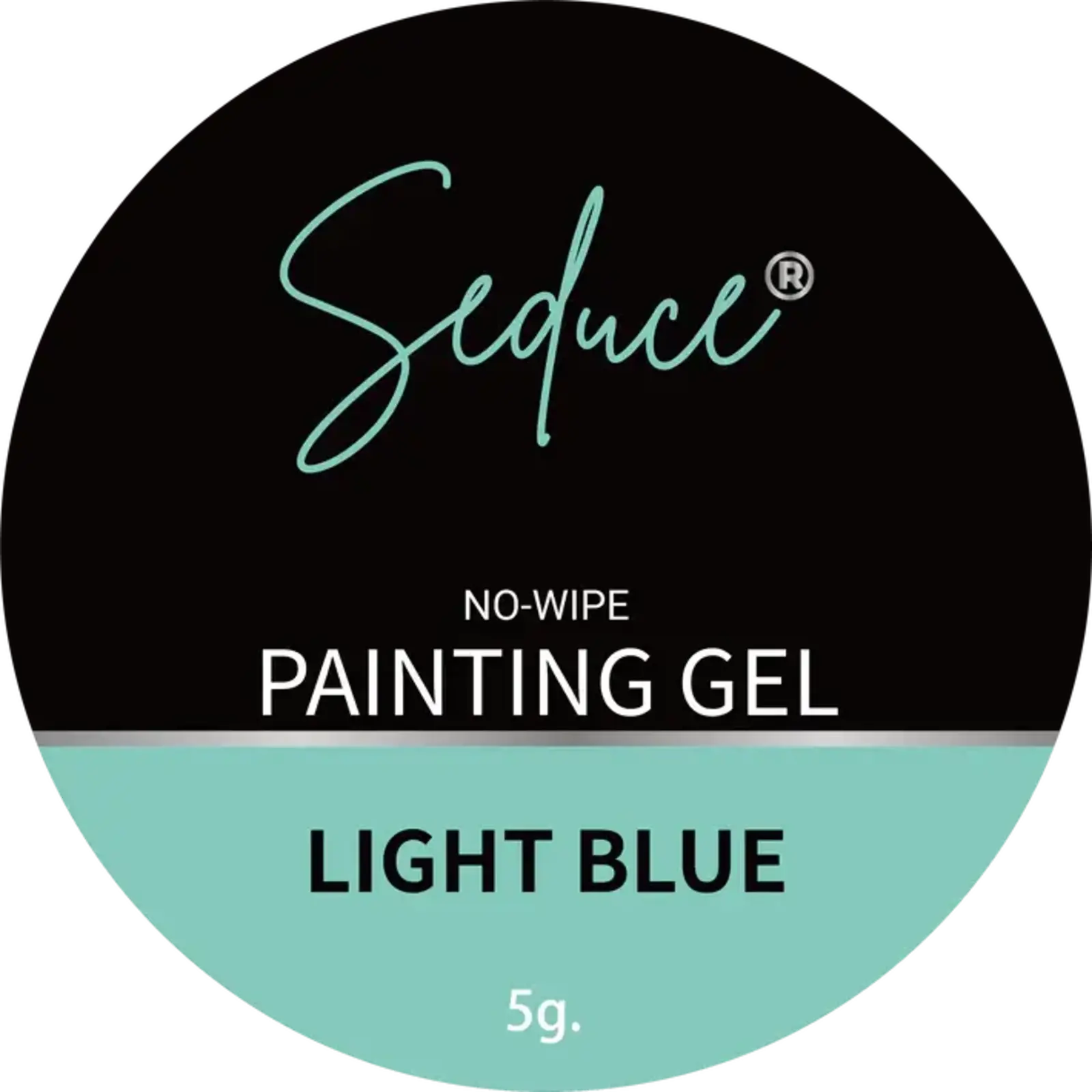 Seduce Seduce® Painting gel | LIGHT BLUE | No-wipe