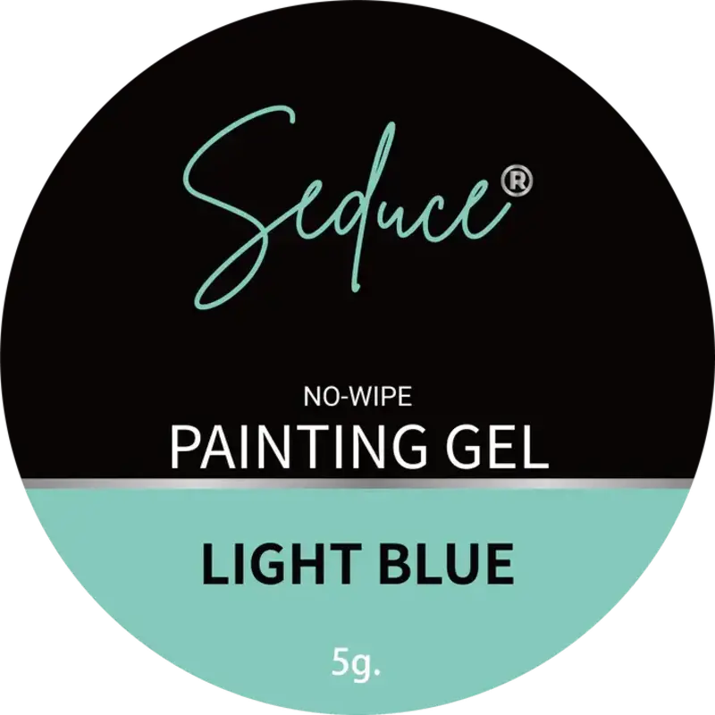 Seduce® Painting gel | LIGHT BLUE | No-wipe
