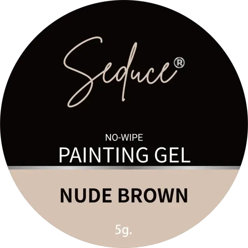 Seduce® Painting gel | NUDE BROWN | No-wipe
