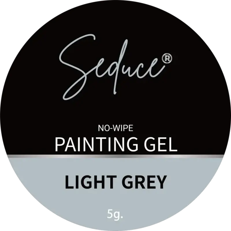 Seduce® Painting gel | LIGHT GREY | No-wipe
