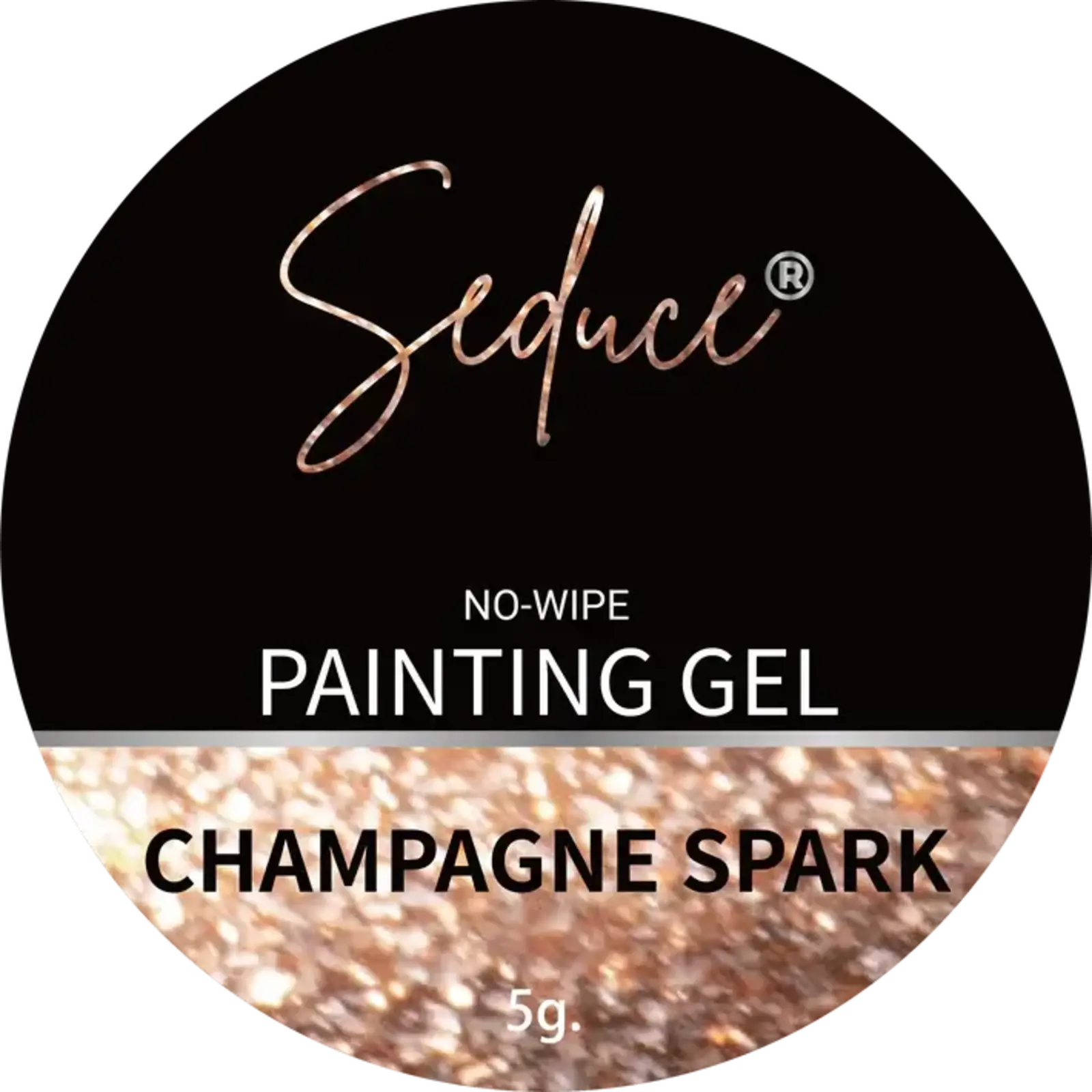 Seduce Seduce® Painting gel | SILVER SPARK | No-wipe