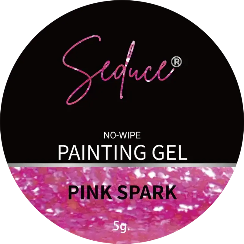 Seduce® Painting gel | PINK SPARK | No-wipe