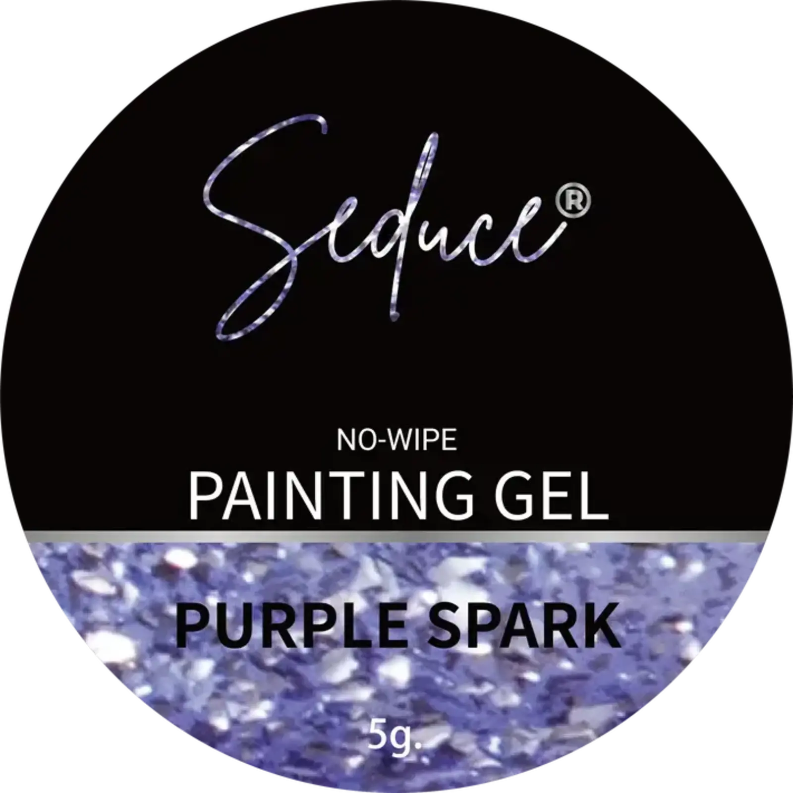 Seduce Seduce® Painting gel | PURPLE SPARK | No-wipe
