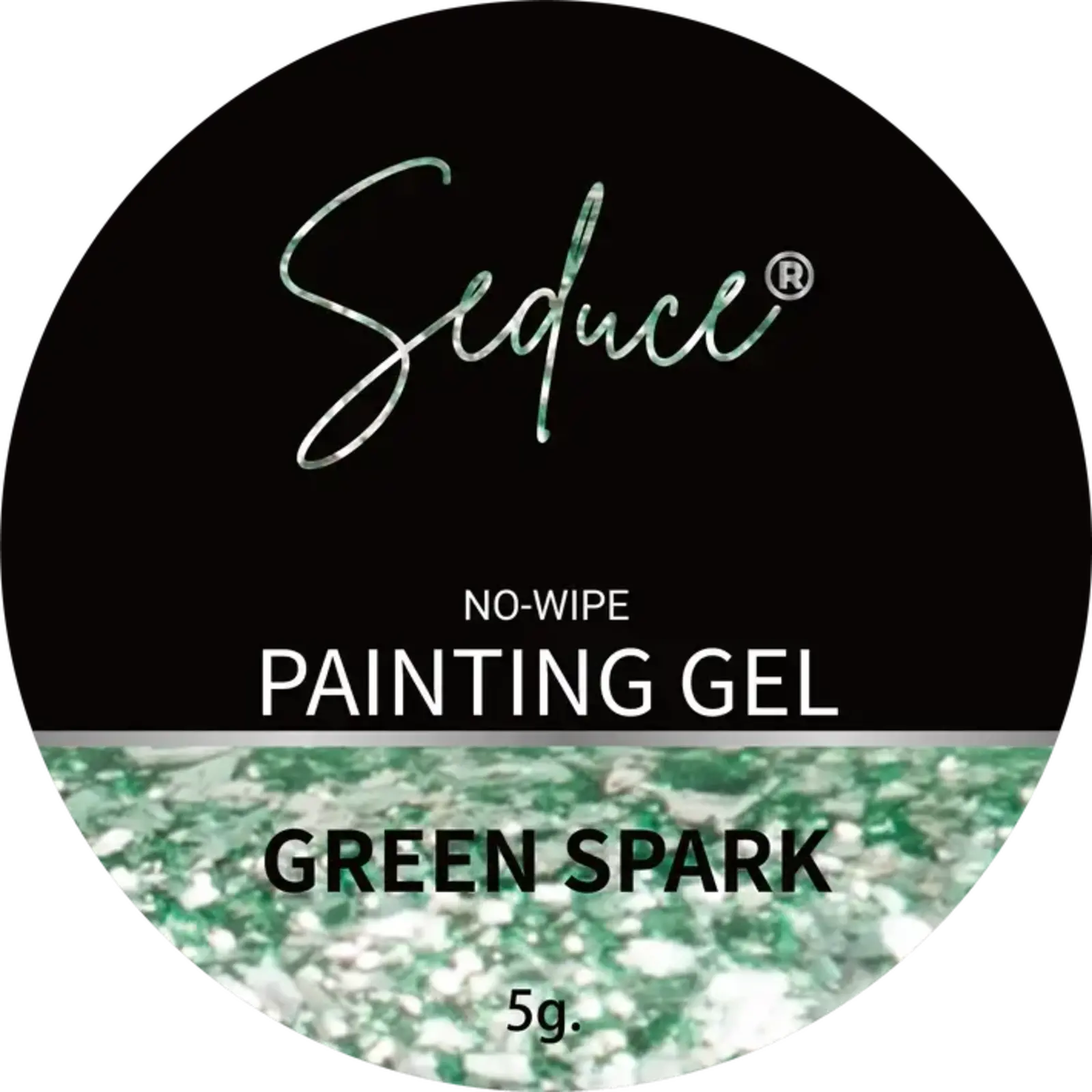 Seduce Seduce® Painting gel | GREEN SPARK | No-wipe