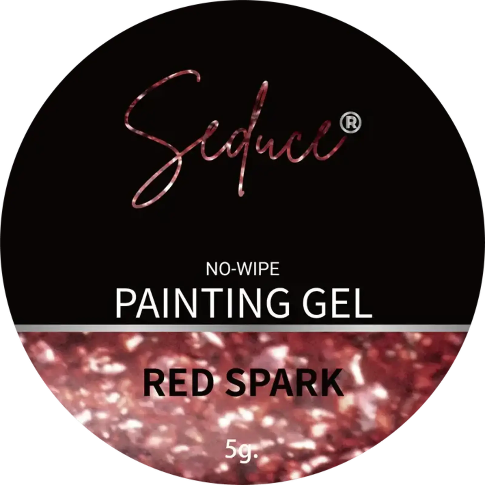 Seduce Seduce® Painting gel | RED SPARK | No-wipe