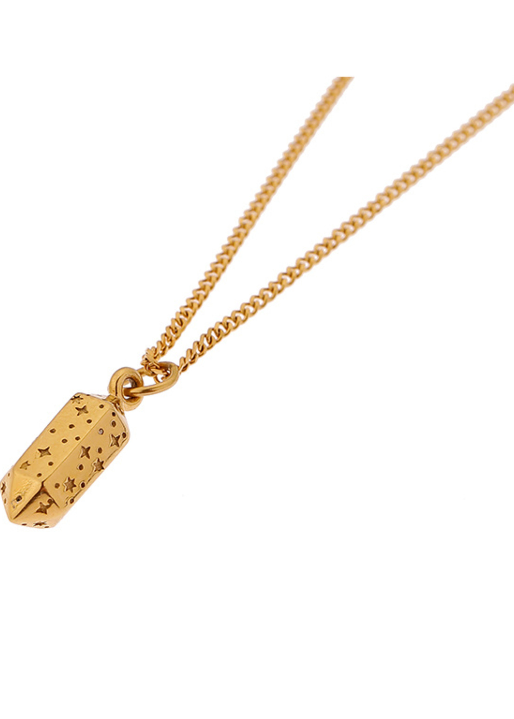 Label Kiki Cosmos necklace gold