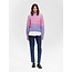 Selected Femme SLFSUANNE STRIPE KNIT HIGHNECK CYCLAMEN