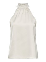 Selected Femme SLFRACHELLE HALTER NECK TOP BIRCH