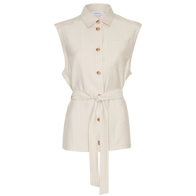 Moss Copenhagen Joanita Waistcoat Oatmeal