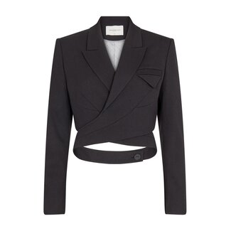 Copenhagen Muze CMTAILOR BLAZER SHORT BLACK