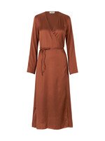 Modstrom Flore wrap Dress Maple