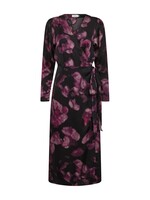 Copenhagen Muze CMSABINA PLIGA DRESS BLACK W. FUCHSIA