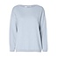 Selected Femme SLFBERGA LS KNIT BOAT NECK CASHMERE BLUE