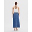 Selected Femme Maxi Denim Rok Bella