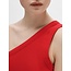 Selected Femme SLFANNA ONE SHOULDER TOP FLAME SCARLET