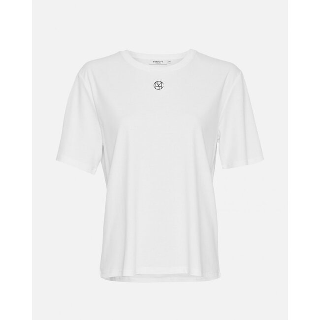 Moss Copenhagen Melea Icon Tee White/Black